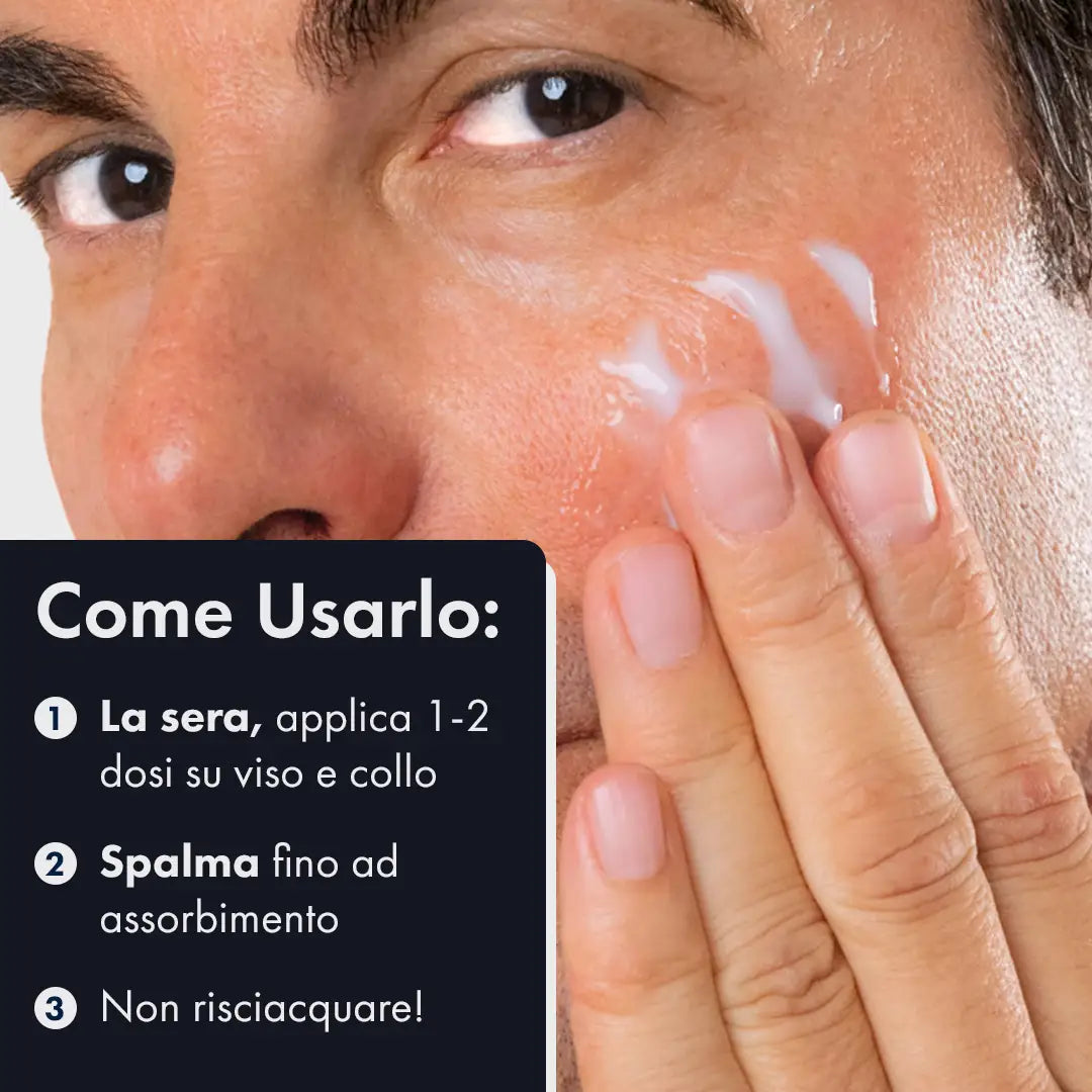 Crema Viso Notte Anti-Età