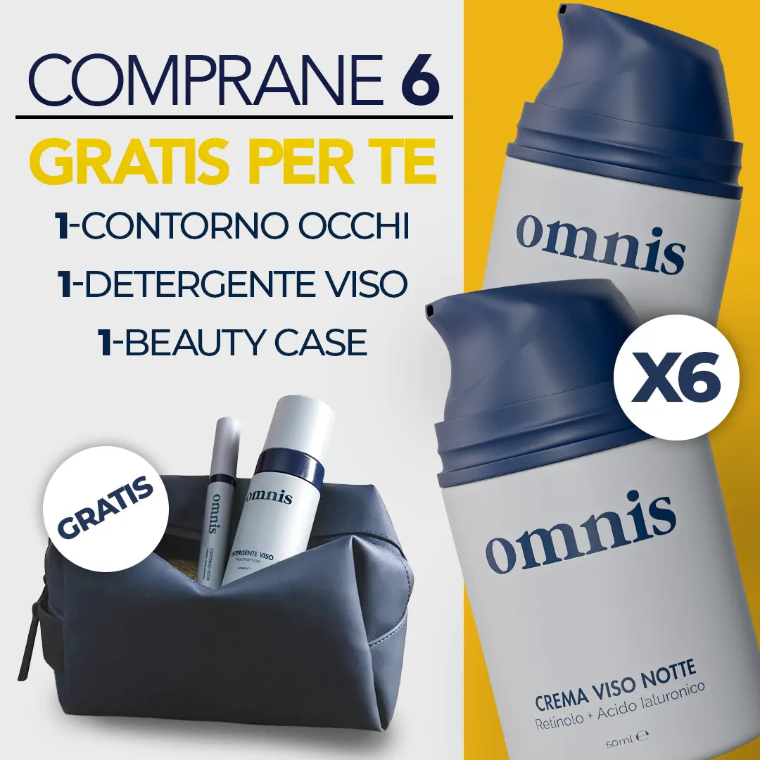 Crema Viso Notte Anti-Età | Made in Italy 🇮🇹 | Offerta Aprile